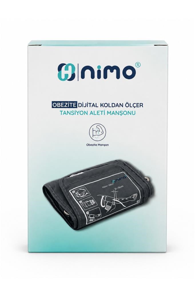 Nimo Obezite Uyumlu Dijital Tansiyon Aleti Manşonu 32-43 cmNimo
