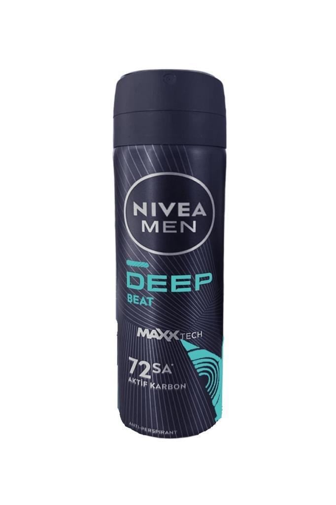 Nivea Deep Aktif Karbon Beat 150 ML DeodorantNivea Deep Aktif Karbon Beat 150 ml Erkek DeodorantNivea