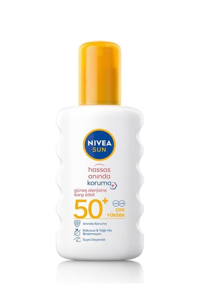Nivea Güneş Alerjisine Karşı Koruma 200 ml 50 Faktör Güneş SpreyiNivea Güneş Alerjisine Karşı Koruma 200 ml 50 Faktör Güneş SpreyiNivea