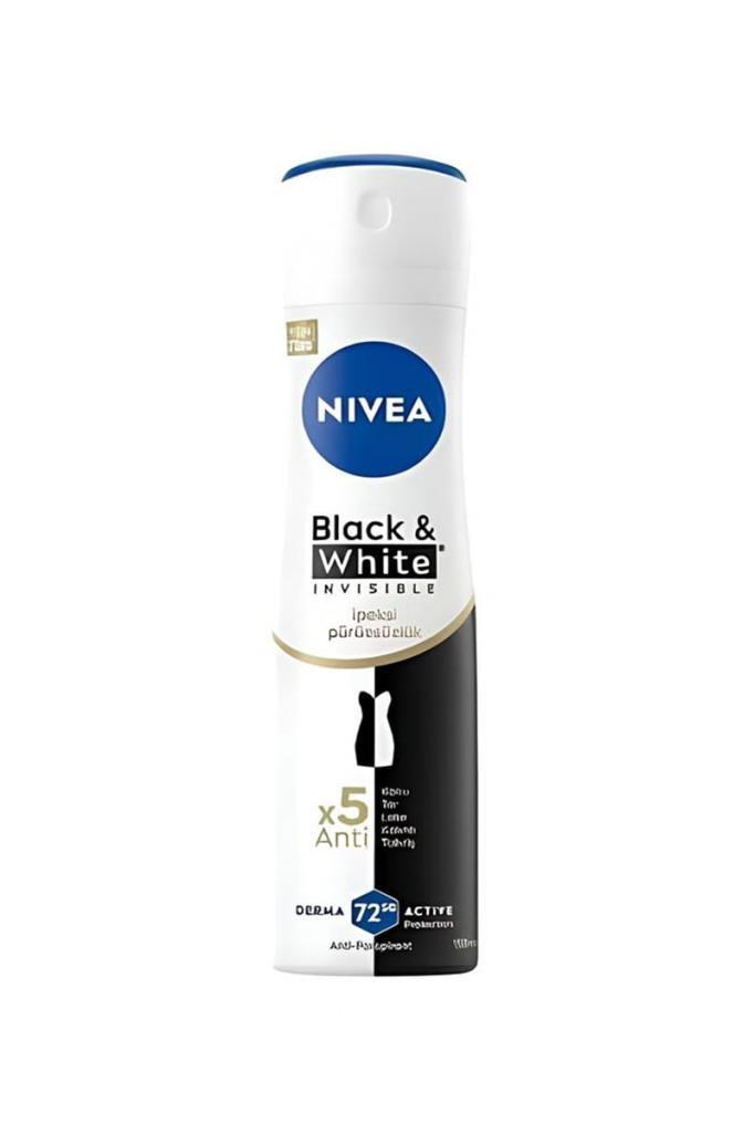 Nivea Invisible Black & White 150 ML DeodorantNivea Invisible Black & White İpeksi Pürüzsüzlük 150 ml Kadın DeodorantNivea
