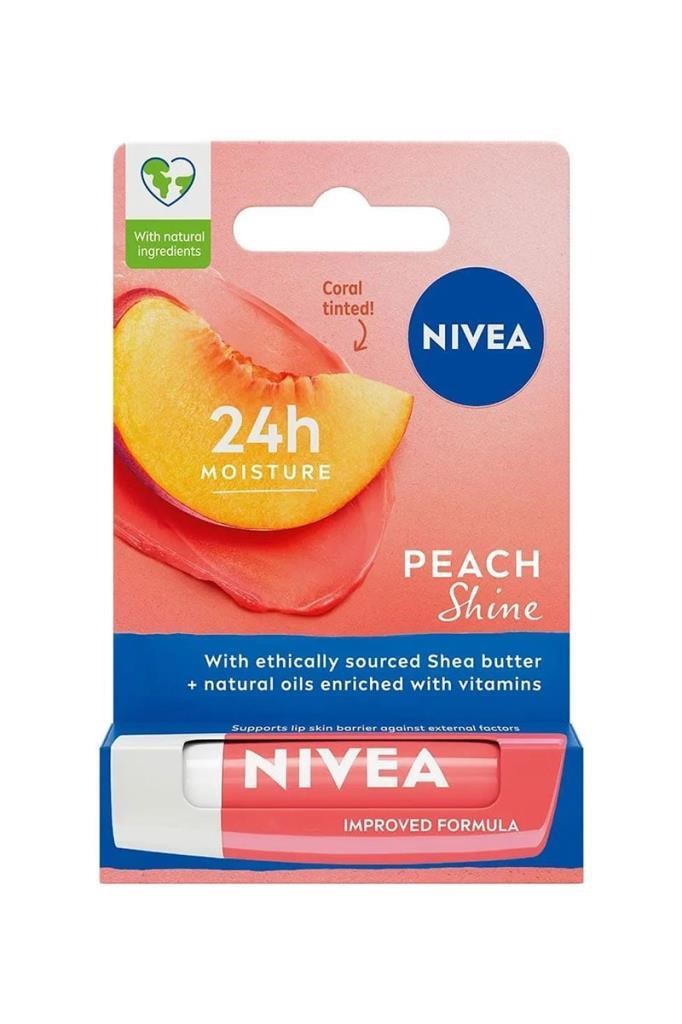 Nivea Şeftali Dudak Bakım Kremi 4.8 GrNivea Şeftali Dudak Bakım Kremi 4,8 grNivea