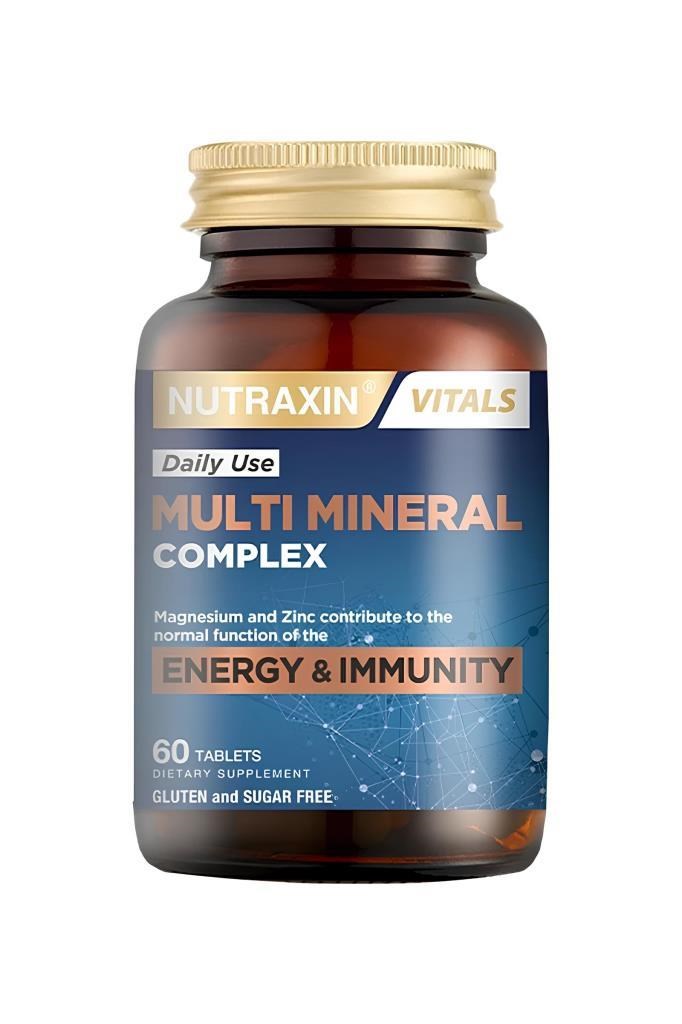 Nutraxin Multi Mineral Complex 60 Tablet | Multi MineralNutraxin Multi Mineral Complex 60 TabletNutraxin