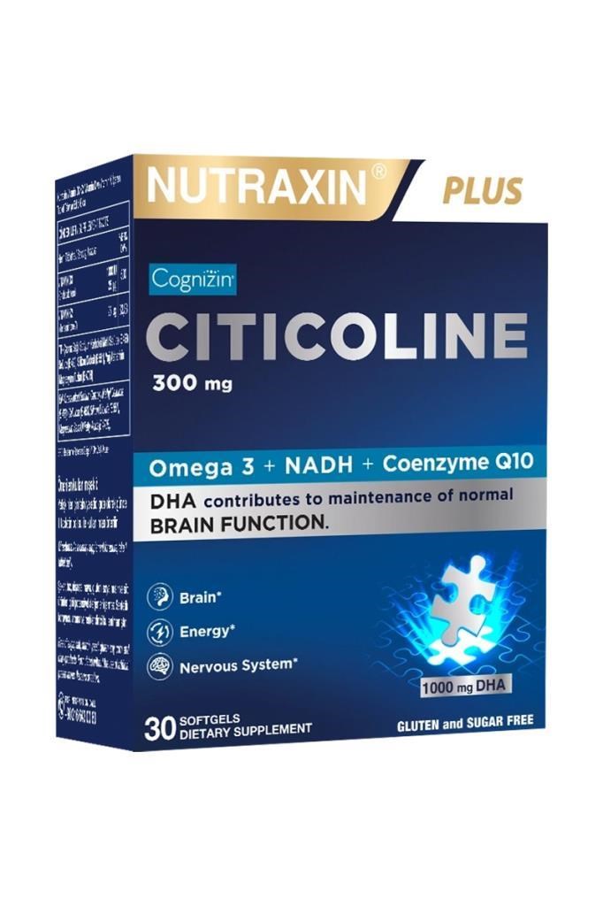 Nutraxin Plus Sitikolin 300 mg 30 KapsülNutraxin