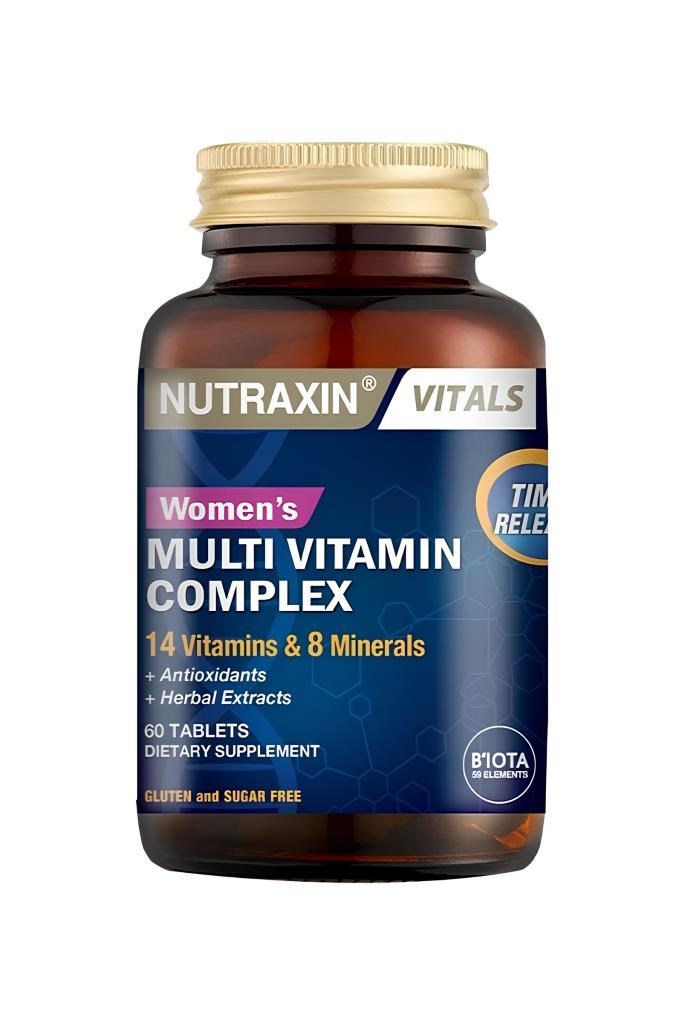 Nutraxin Women’s Multivitamin Complex 60 TabletNutraxin Womens Multivitamin Complex 60 TabletNutraxin