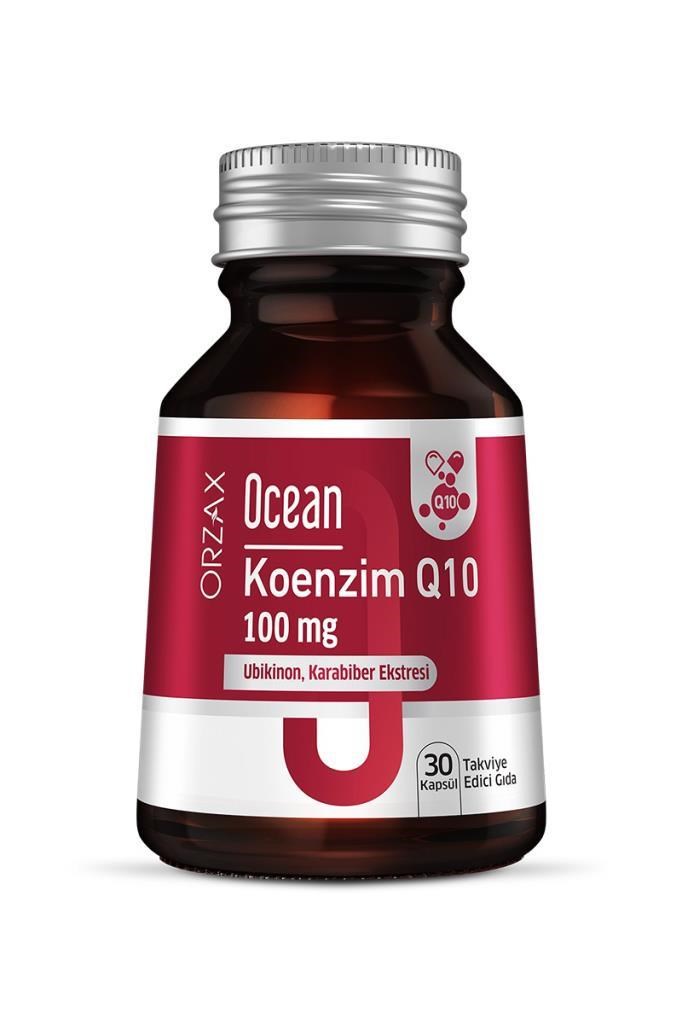 Ocean Koenzim Q10 100 mg 30 Kapsül - Enerji | Hızlı KargoOcean Koenzim Q10 100 mg 30 KapsülOcean