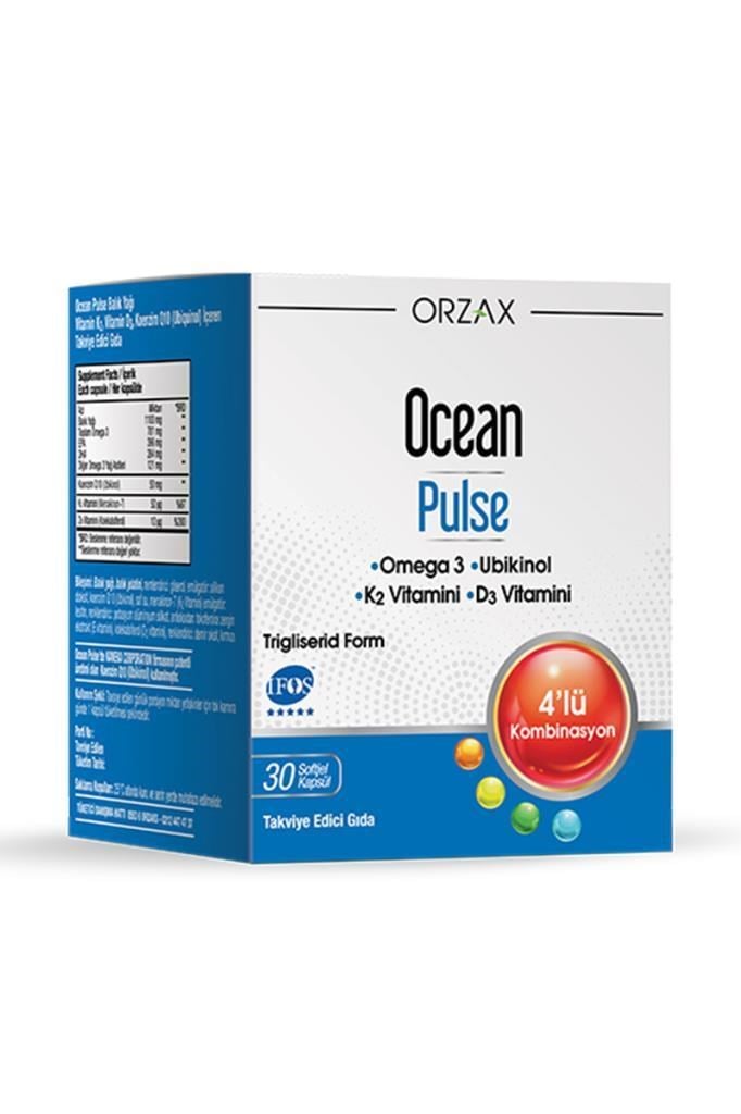 Ocean Pulse Balık Yağı 30 KapsülOcean Pulse Balık Yağı 30 KapsülOcean