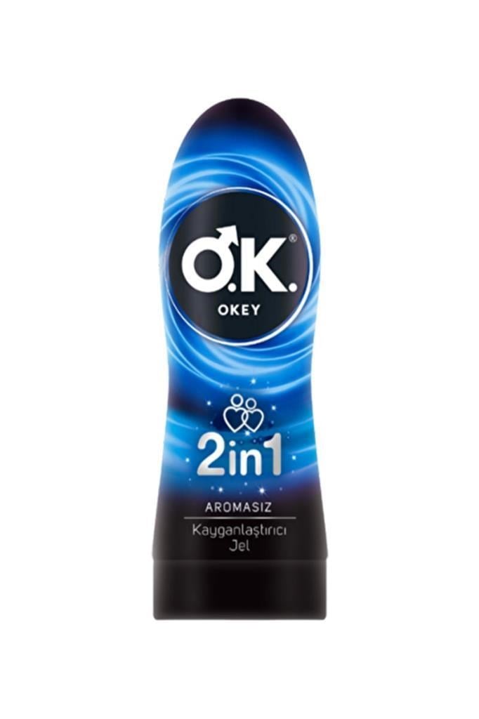 Okey 2 in 1 Aromasız Kayganlaştırıcı Jel 200 mlOkey 2 in 1 Aromasız Kayganlaştırıcı Jel 200 mlOkey