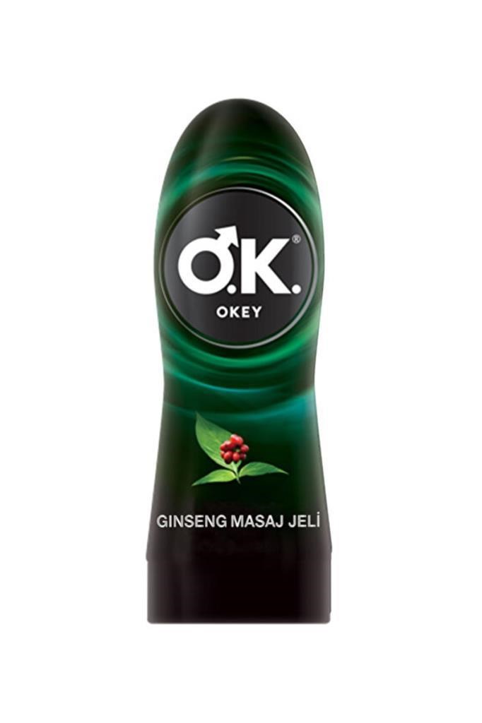 Okey Ginseng Kayganlaştırıcı Masaj Jeli 200 mlOkey Ginseng Kayganlaştırıcı Masaj Jeli 200 mlOkey