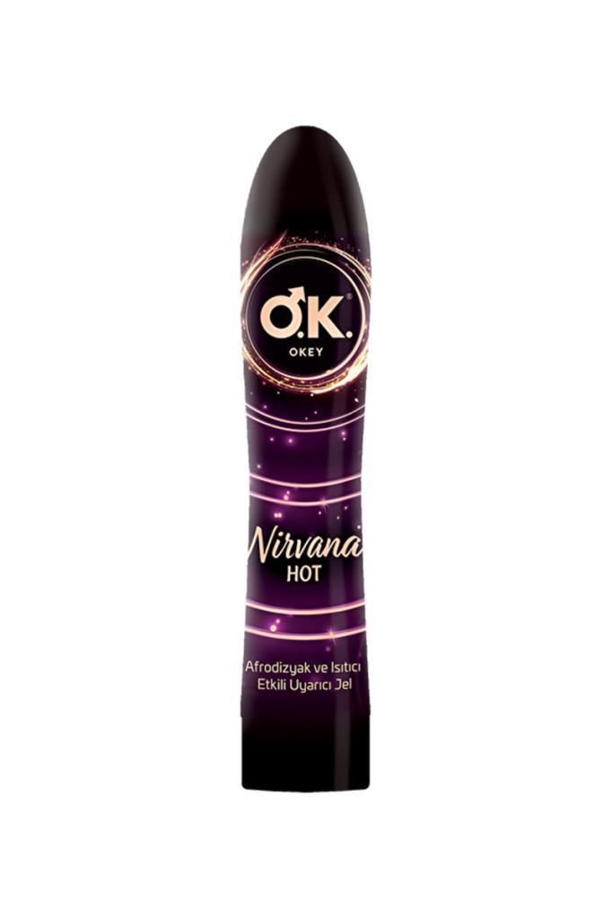 Kayganlaştırıcı Jel Okey Nirvana Hot 100 mlOkey Nirvana Hot 100 ml Kayganlaştırıcı JelOkey