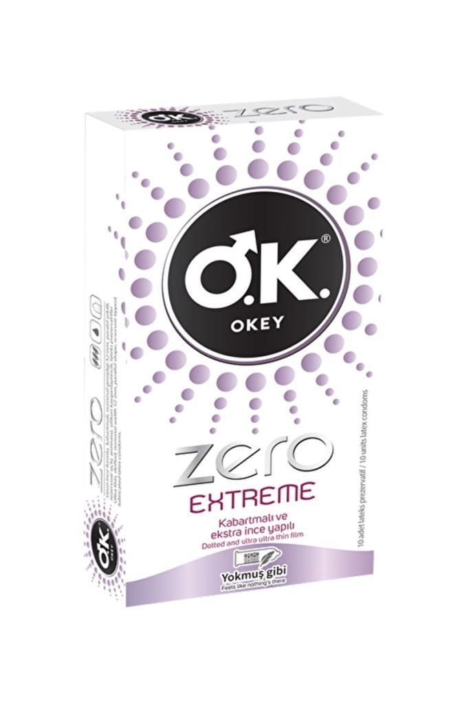 Okey Zero Extreme 10’lu Prezervatif Ultra İnceOkey Zero Extreme 10lu PrezervatifOkey