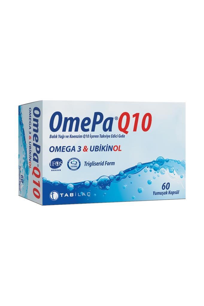 Omepa Q10 Omega 3 Ubiquinol 60 Kapsül OmePa Q10 Omega 3 Ubiquinol 60 KapsülOmepa
