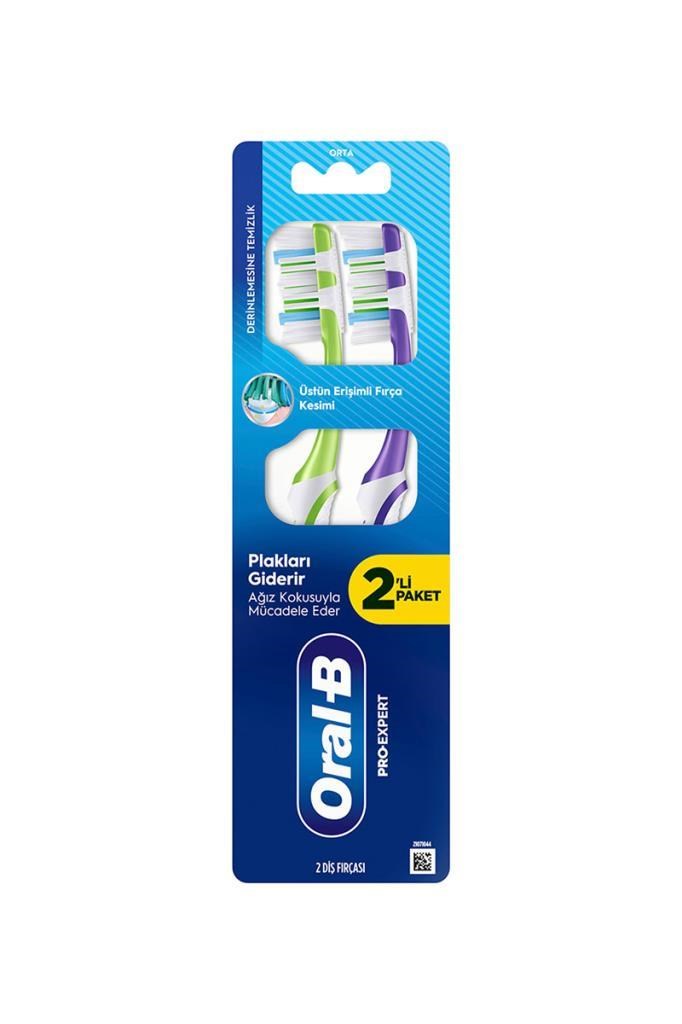 Oral-B Pro-Expert Advanced 2’li Diş Fırçası Oral-B Pro-Expert Advanced 2li Diş FırçasıOral-B