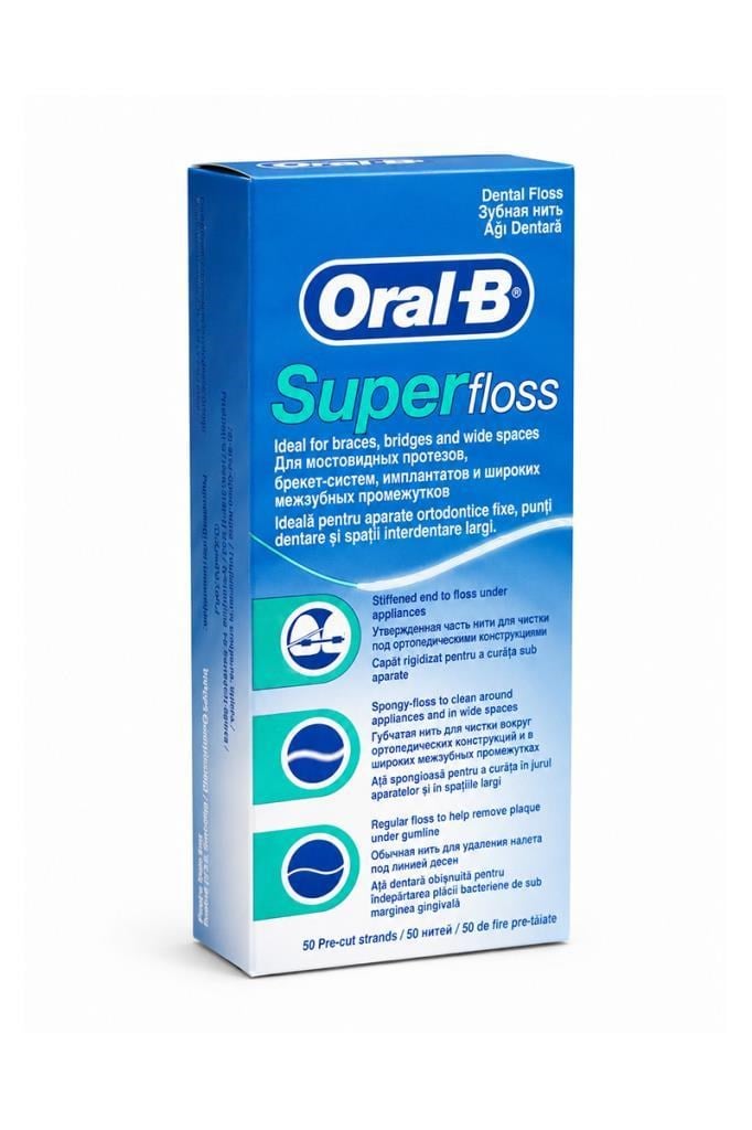 Oral-B Super Floss 50li Diş İpiOral-B