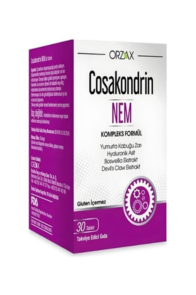 Cosakondrin Nem 30 TabletOrzax Cosakondrin Nem 30 TabletCosakondrin