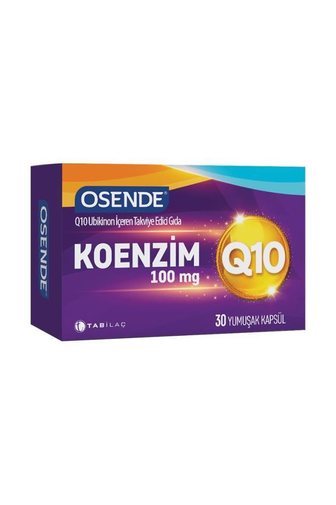 Osende Koenzim 100 mg Q10 30 Yumuşak KapsülOsende Koenzim 100 mg Q10 30 Yumuşak KapsülOsende