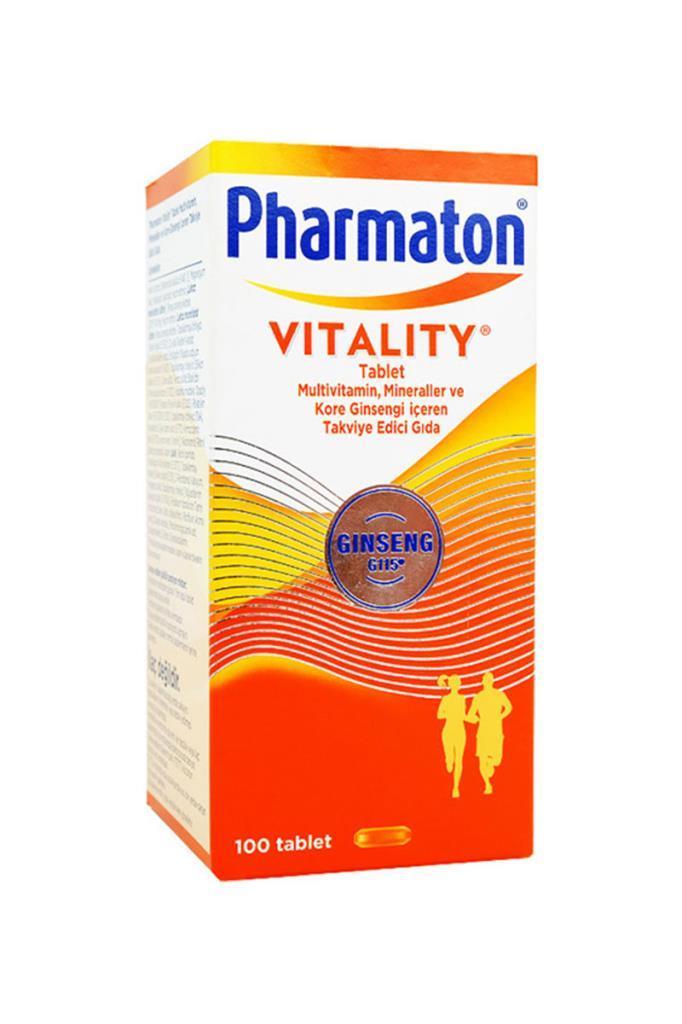 Pharmaton Vitality 100 Tablet Multivitamin Pharmaton Vitality 100 TabletPharmaton