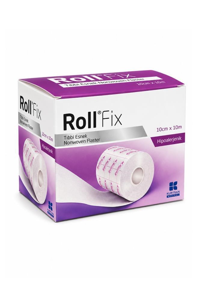 Roll Fix Esnek Hipoalerjenik 10cm x 10m Tıbbi FlasterRoll Fix