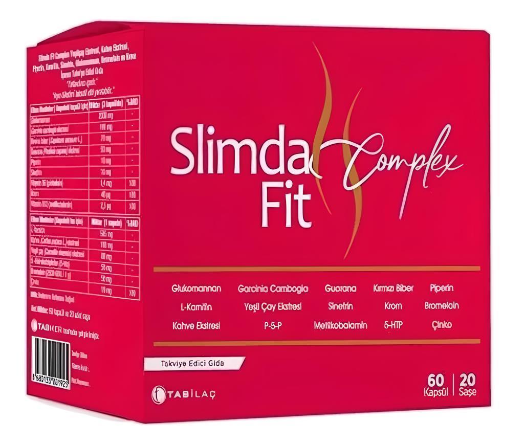 Slimda Fit Complex 60 Kapsül + 20 Saşe