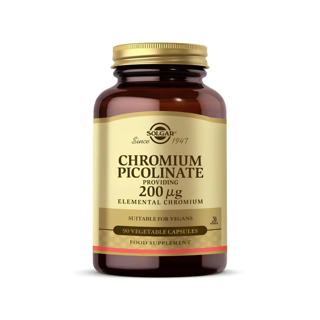 Solgar Chromium Picolinate 200 mcg 90 Kapsül | KromSolgar Chromium Picolinate 200 mcg 90 KapsülSolgar