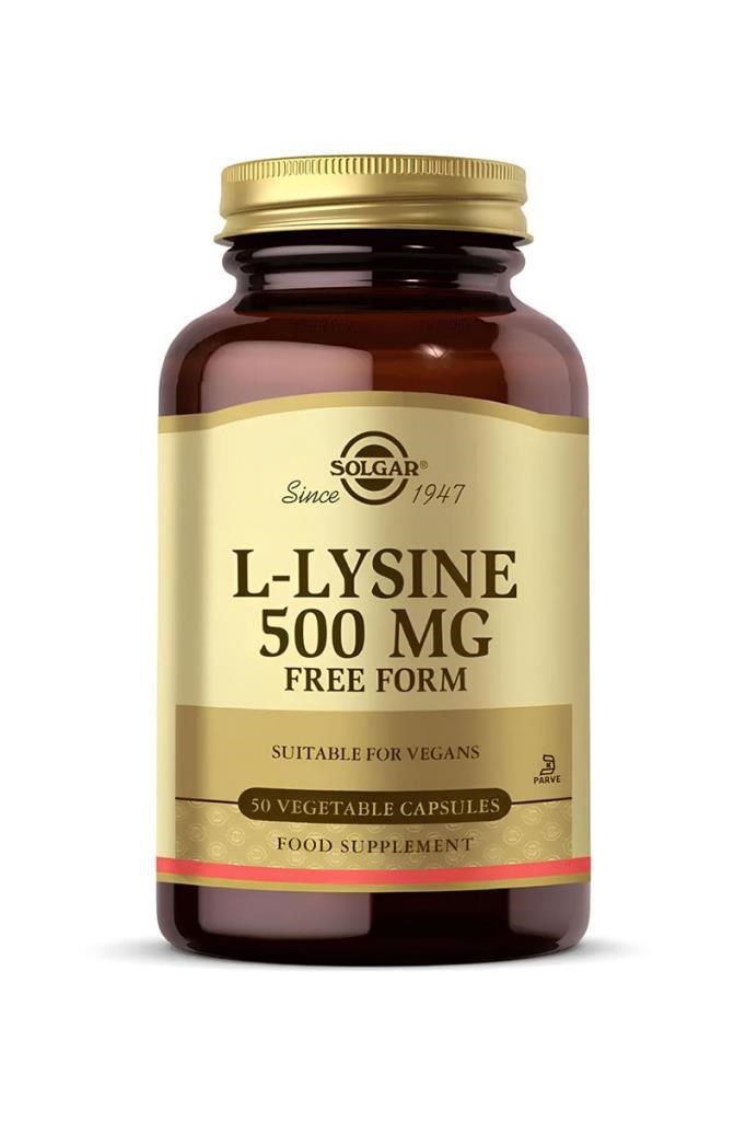 Solgar L Lysine 500 mg 50 Kapsül 🌿Vegan Takviye    Solgar L-Lysine 500 mg 50 KapsülSolgar