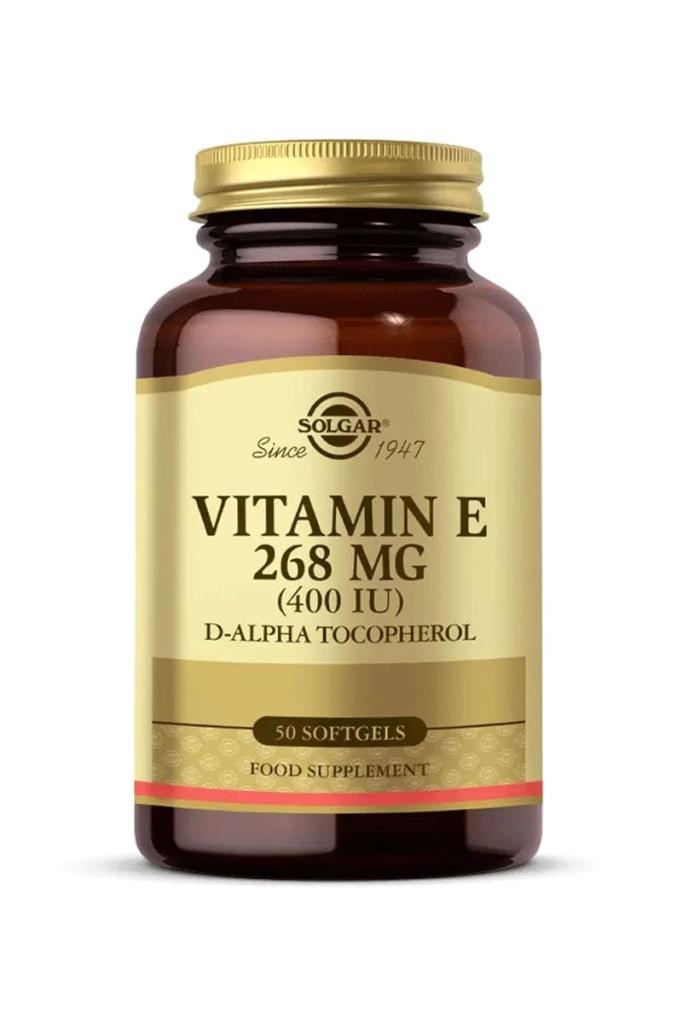 Solgar Vitamin E 400 IU 50 KapsülSolgar Vitamin E 400 IU 50 KapsülSolgar