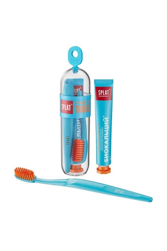 Splat Professional Biocalcium Seyahat Seti Diş Macunu 25 gr ve Diş FırçasıSplat