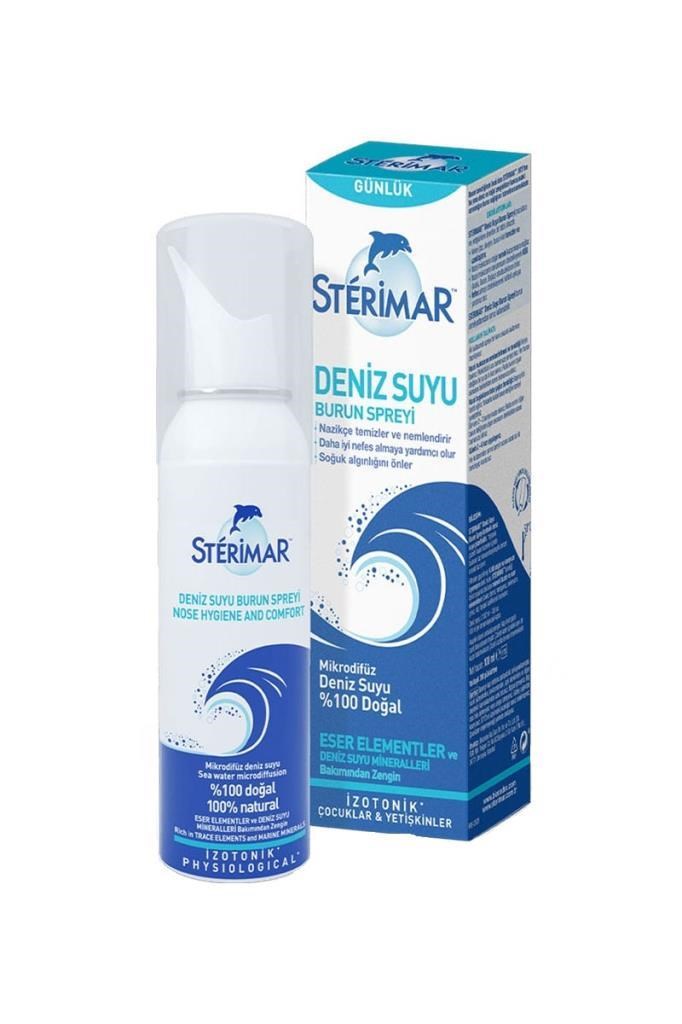 Sterimar Deniz Suyu Burun Spreyi İzotonik 50 ml Sterimar Deniz Suyu Burun Spreyi 50 mlSterimar