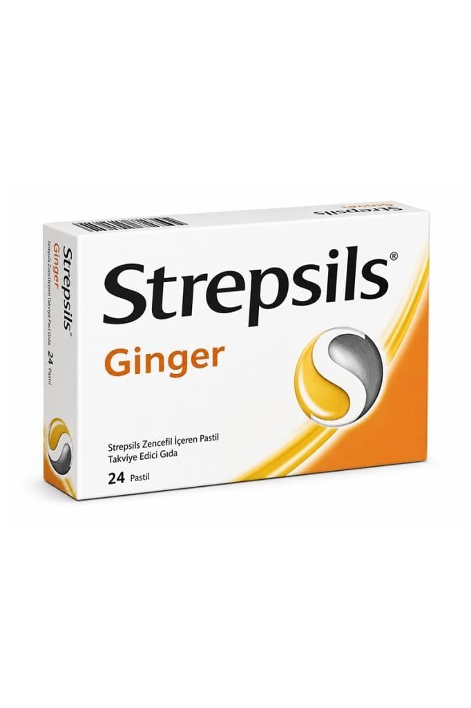 Strepsils Zencefil Aromalı 24lü PastilStrepsils