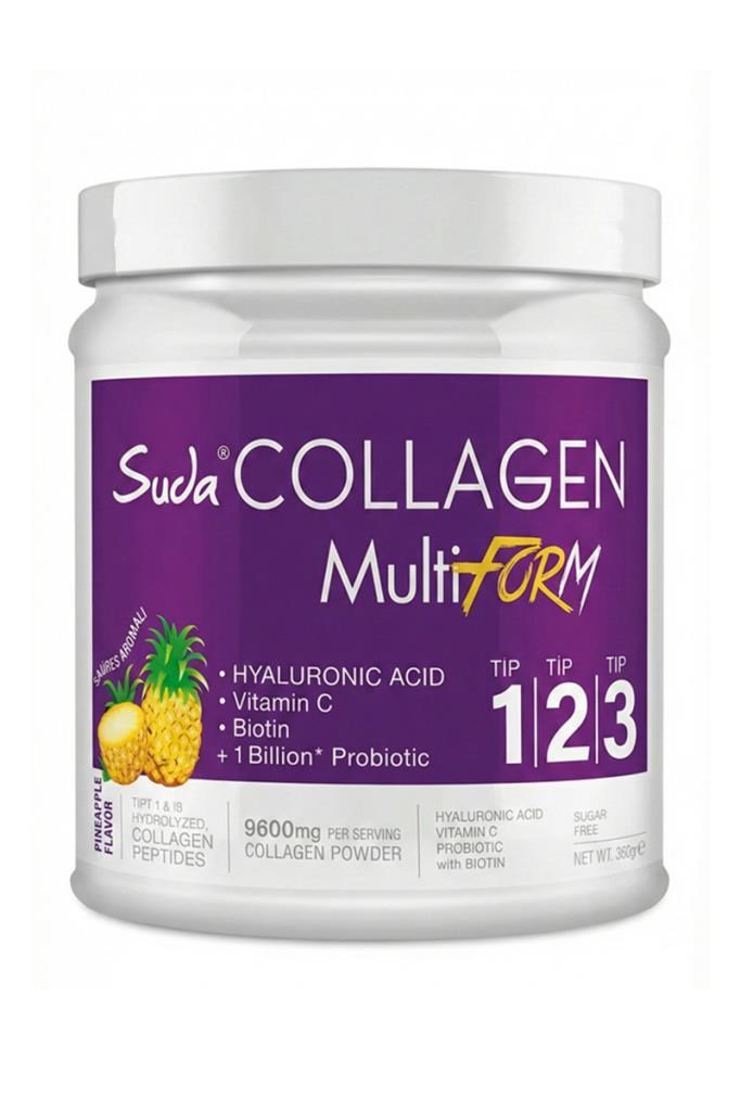 Suda Collagen Multiform Ananas Aromalı 360 grSuda Collagen Multiform Ananas Aromalı 360 grSuda Collagen