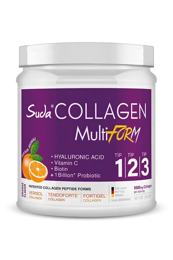 Suda Collagen Multiform Portakal Aromalı 360 grSuda Collagen Multiform Portakal Aromalı 360 grSuda Collagen