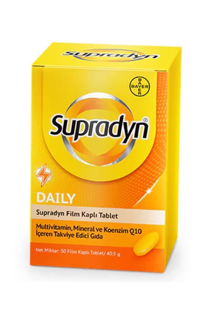 Supradyn Koenzim Q10 30 Tablet Enerji Takviyesi Supradyn Daily Koenzim Q10 30 Tabletsupradyn