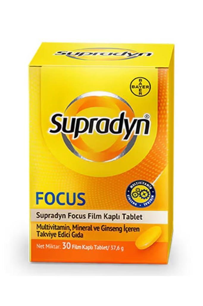 Supradyn Energy Focus 30 Tablet Takviye Supradyn Energy Focus 30 Tabletsupradyn