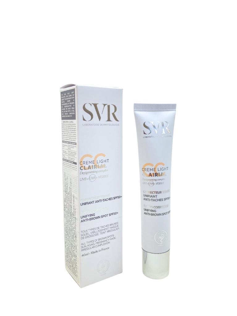 SVR Clairial CC Cream Light SPF50+ 40 mlSVR Clairial CC Cream Light SPF50+ 40 mlSVR