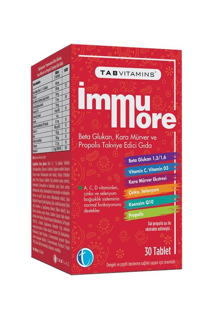 Tabvitamins İmmumore 30 TabletTabvitamins İmmumore 30 TabletTabvitamins