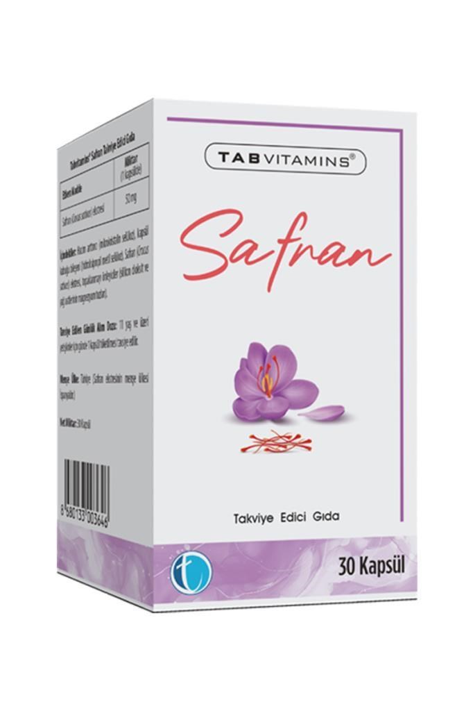 Tabvitamins Safran 50 mg 30 KapsülTabvitamins