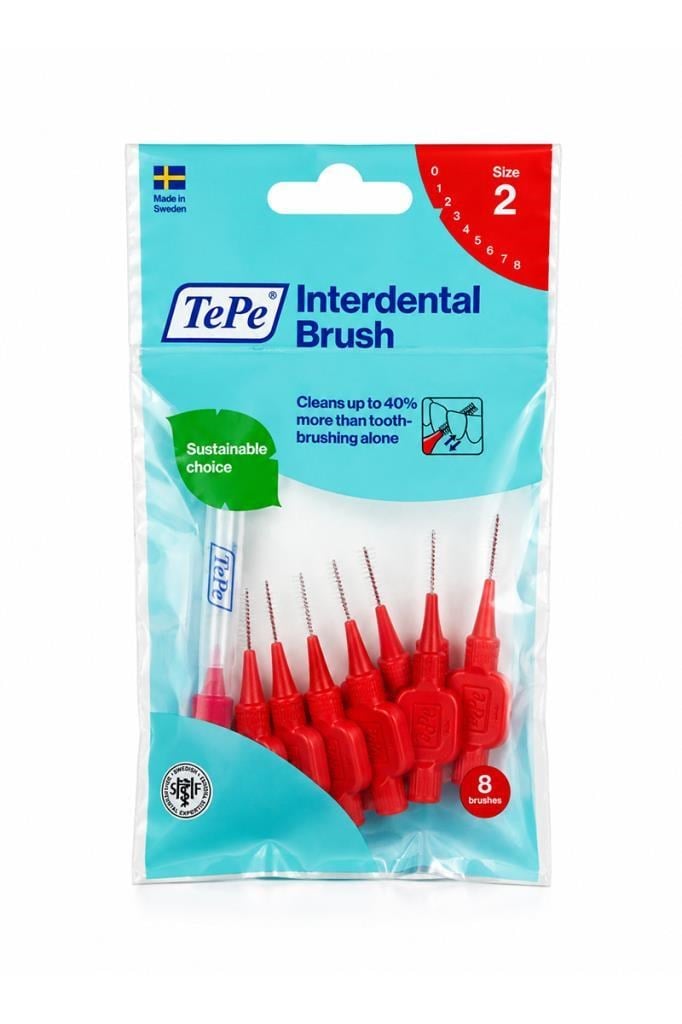 Tepe Arayüz Fırçası 0.5 Mm Kırmızı 8LiTepe