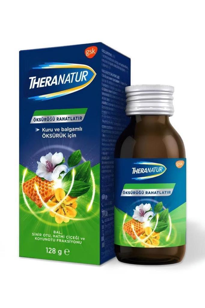 Theranatur Öksürük Şurubu 128 gr Balgam  Theranatur Öksürük Şurubu 128 grGSK