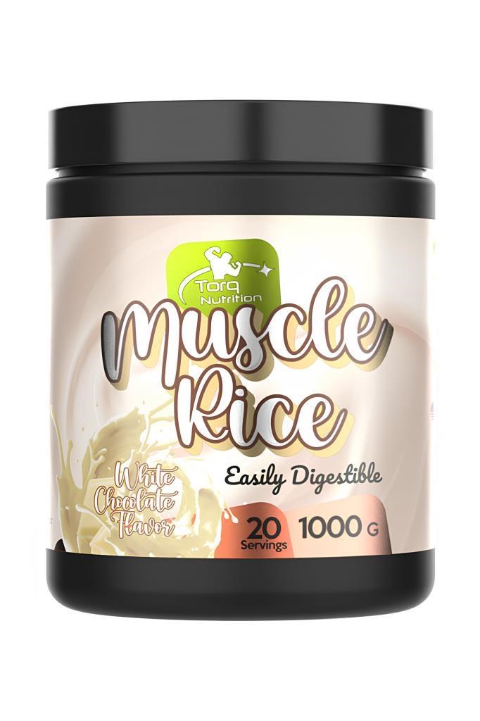 Torq Nutrition Muscle Rice 1000 GR Pirinç Unu | Hızlı KargoTorq Nutrition Muscle Rice Mikronize Pirinç Unu Beyaz Çikolata 1000 GRTorq Nutrition