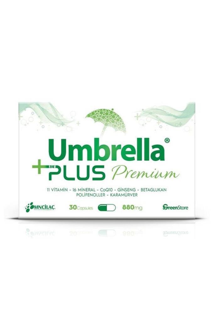 Umbrella+ Plus Premium Formulation 30 Kapsül FiyatıUmbrella+ Plus Premium Formulation 30 KapsülUmbrella