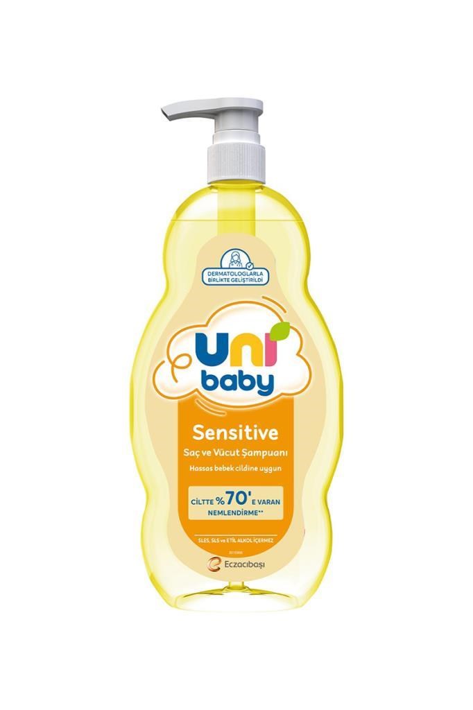 Uni Baby Sensitive Saç ve Vücut Şampuanı 500 mlUni Baby