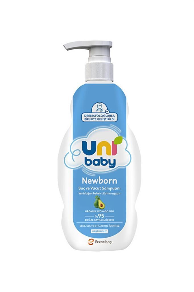 Uni Baby Yenidoğan Saç ve Vücut Şampuanı 500 mlUni Baby