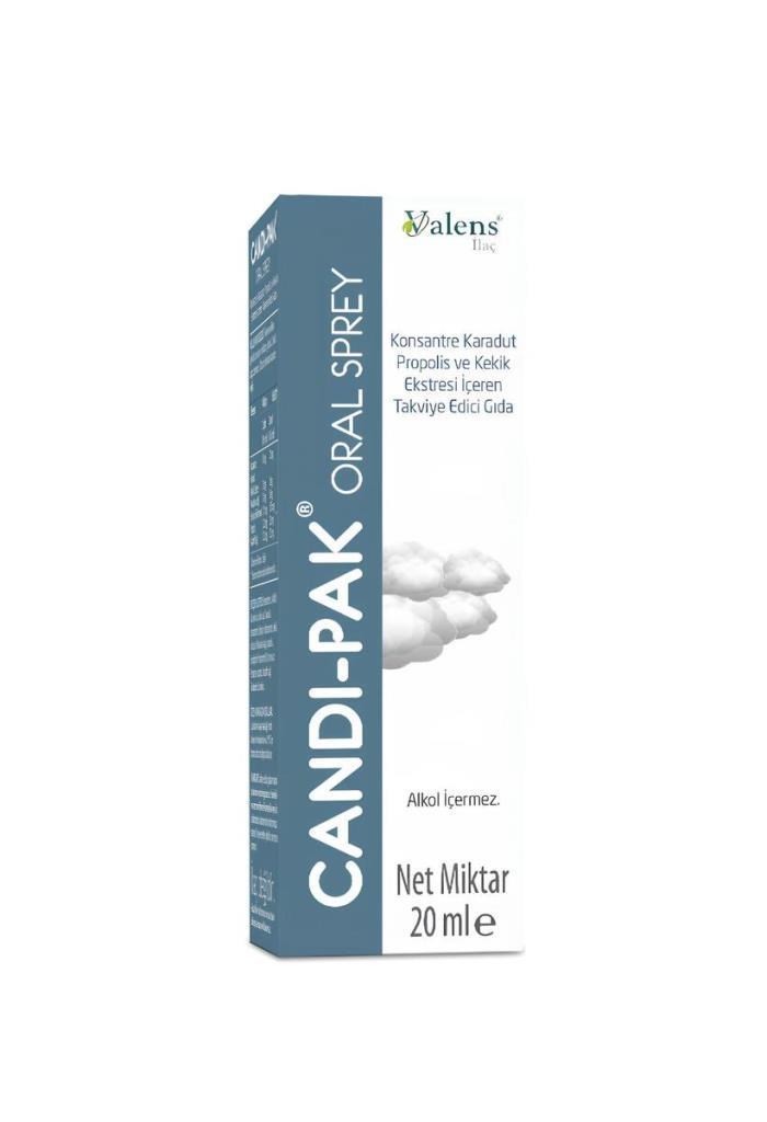 Valens Candi Pak Ağız İçi Bakım Sprey 20 ml  Valens Candi-Pak Ağız İçi Bakım Sprey 20 mlValens