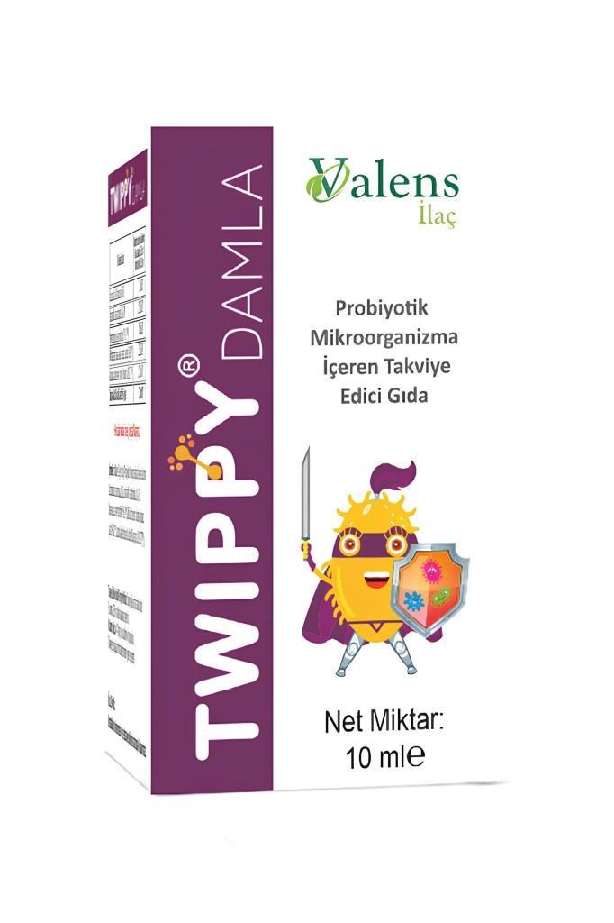 Valens Twippy Probiyotik Damla 10 ml Çocuk İçin  Valens Twippy Probiyotik Damla 10 mlValens