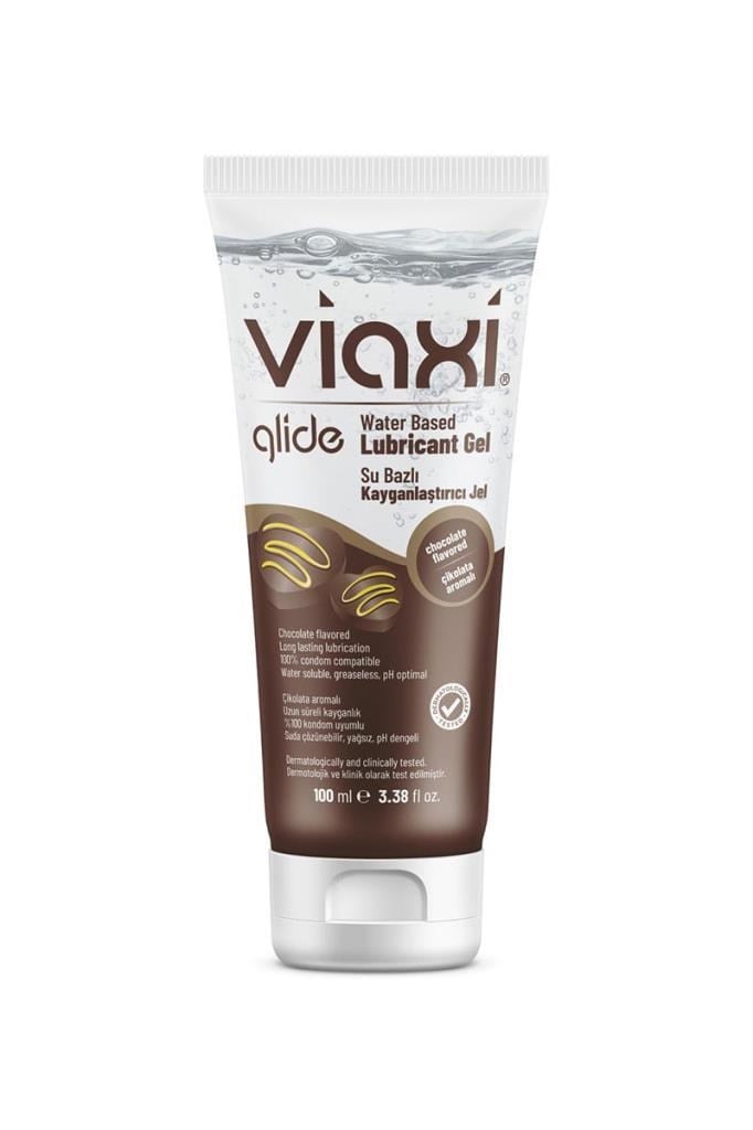 Viaxi Glide Çikolatalı Kayganlaştırıcı Jel 100 ml  Viaxi Glide Çikolatalı Kayganlaştırıcı Jel 100 mlViaxi