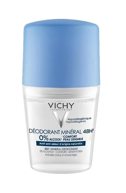 Vichy Alüminyum İçermeyen Mineral Roll-On 50 mlVichy Alüminyum İçermeyen Mineral Roll-On 50 mlVichy