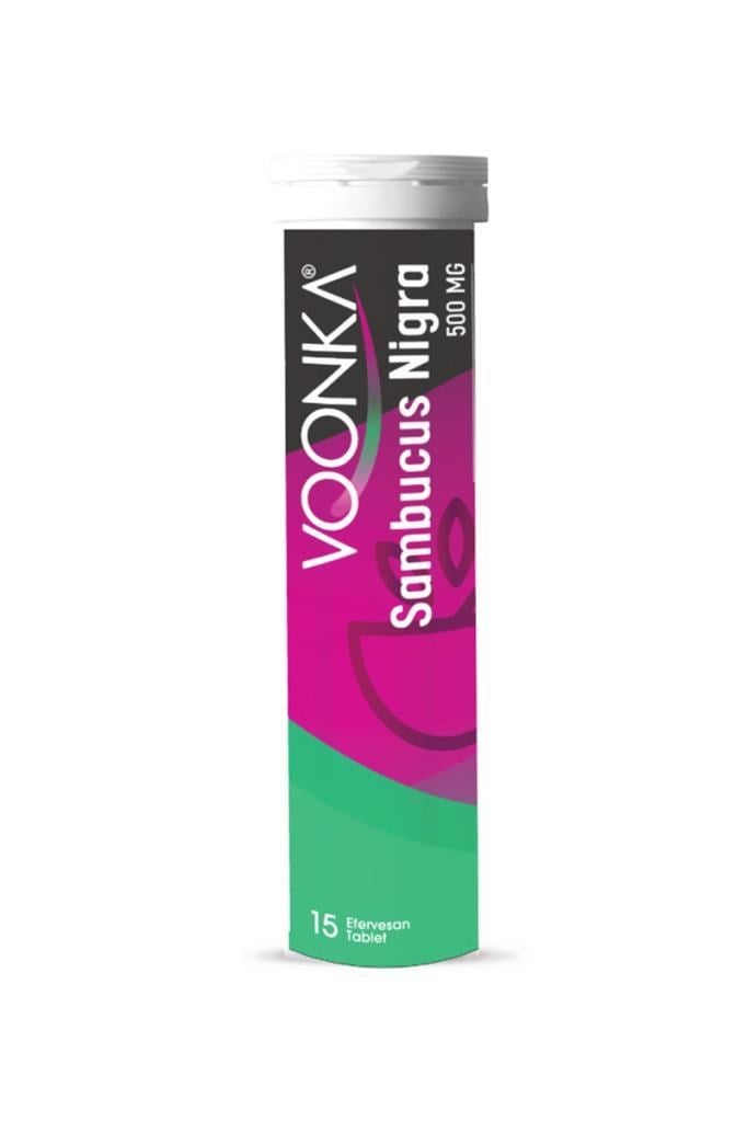 Voonka Sambucus Nigra Propolis Complex 15 TabletVoonka Sambucus Nigra Propolis Complex 15 Efervesan TabletVoonka