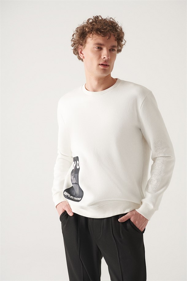 Baskılı Sweatshirt