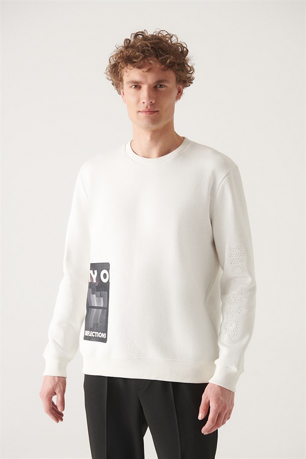 Baskılı Sweatshirt