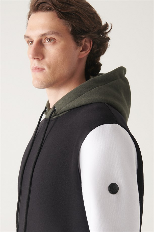 Blok Renkli Sweatshirt