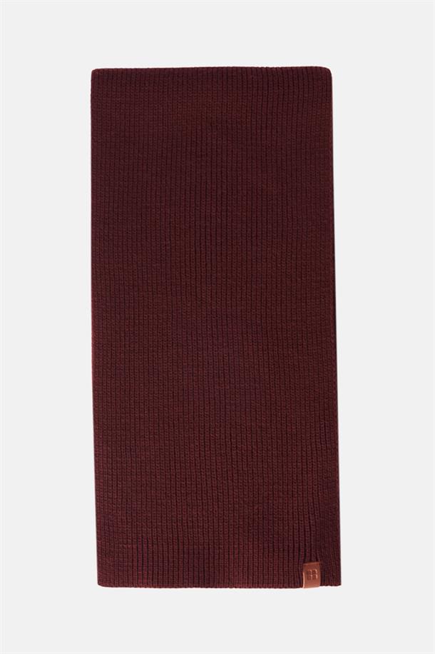 Bordo Basic Atkı